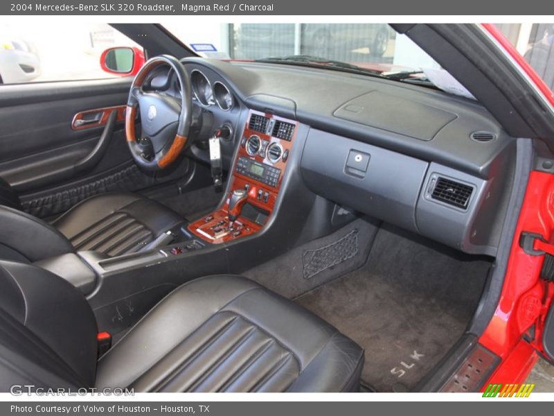  2004 SLK 320 Roadster Charcoal Interior