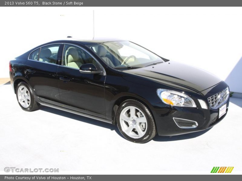 Black Stone / Soft Beige 2013 Volvo S60 T5