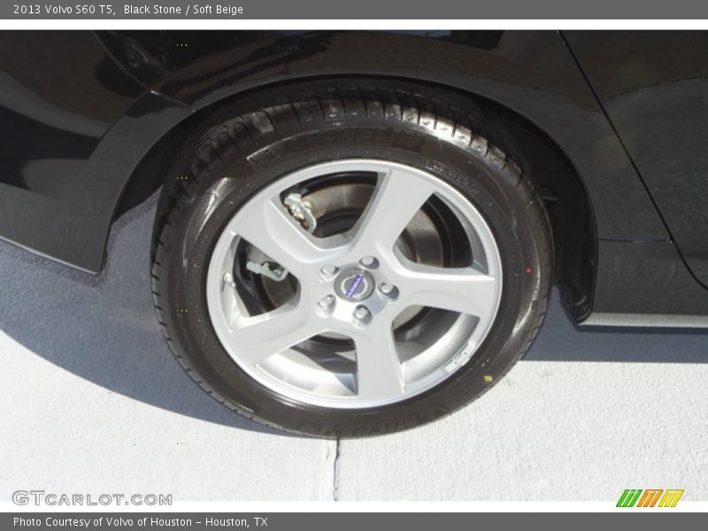 Black Stone / Soft Beige 2013 Volvo S60 T5