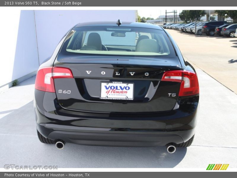 Black Stone / Soft Beige 2013 Volvo S60 T5