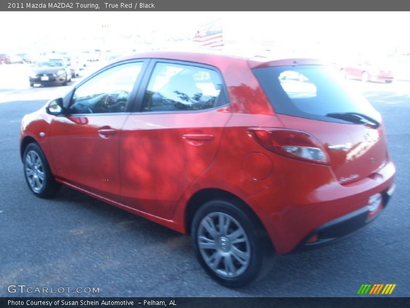 True Red / Black 2011 Mazda MAZDA2 Touring
