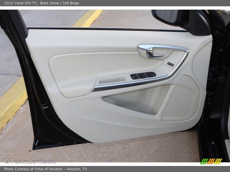 Black Stone / Soft Beige 2013 Volvo S60 T5