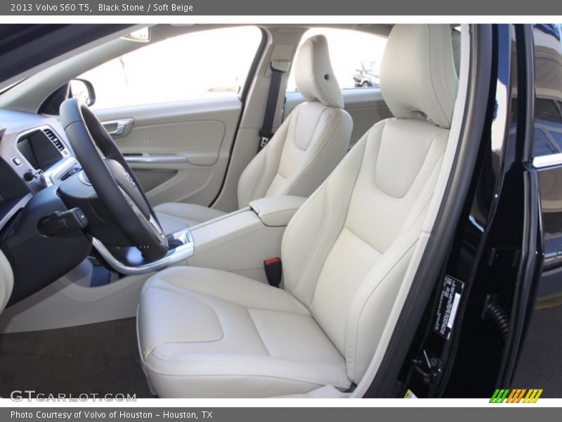 Black Stone / Soft Beige 2013 Volvo S60 T5