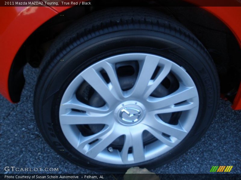 True Red / Black 2011 Mazda MAZDA2 Touring