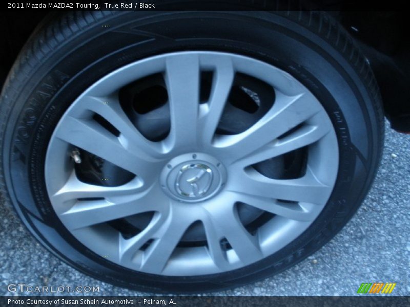 True Red / Black 2011 Mazda MAZDA2 Touring