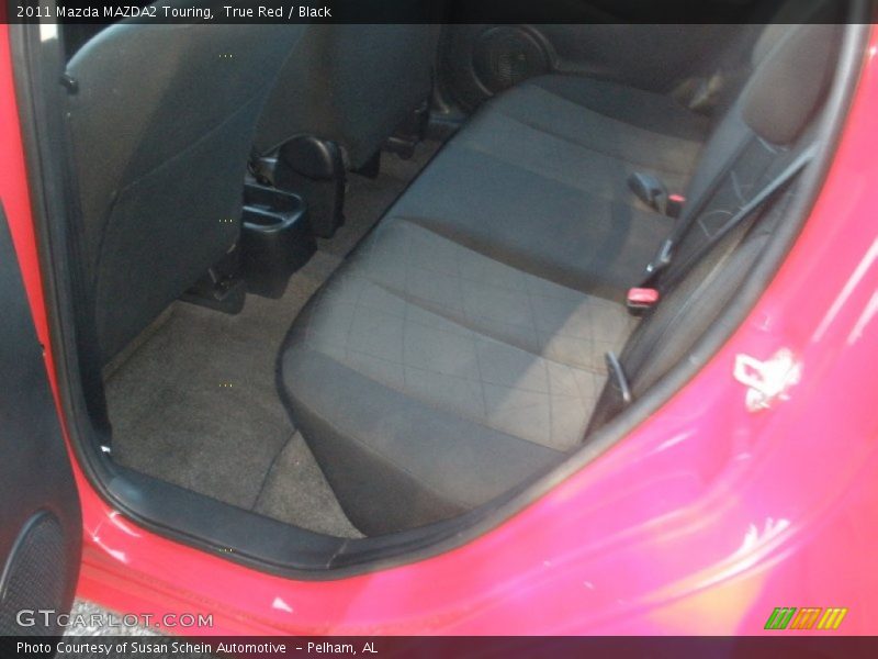 True Red / Black 2011 Mazda MAZDA2 Touring
