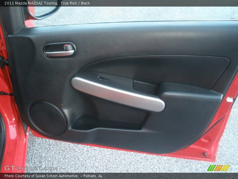 True Red / Black 2011 Mazda MAZDA2 Touring