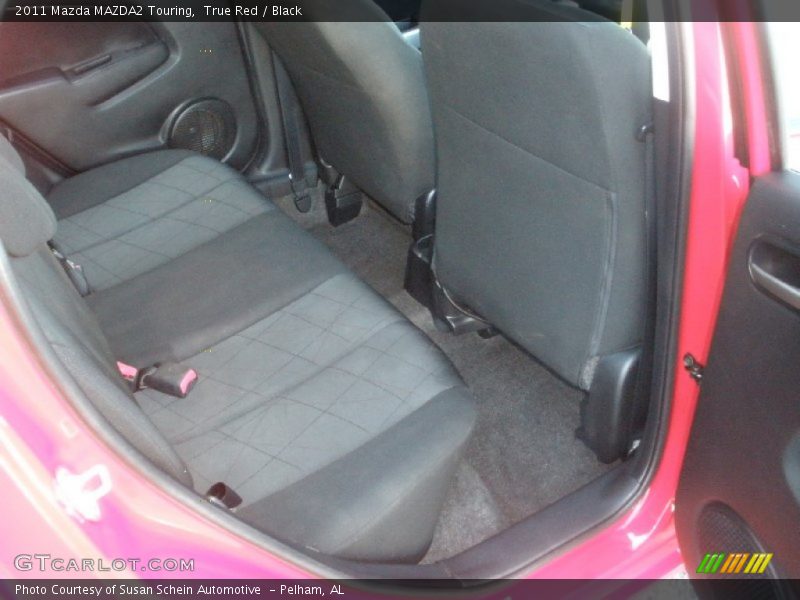 True Red / Black 2011 Mazda MAZDA2 Touring