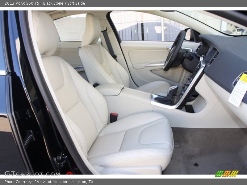 Black Stone / Soft Beige 2013 Volvo S60 T5