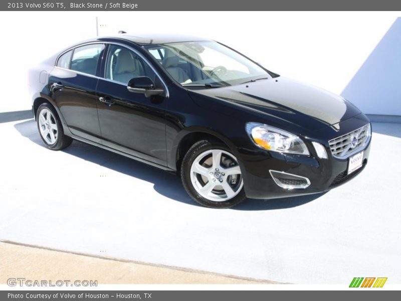 Black Stone / Soft Beige 2013 Volvo S60 T5