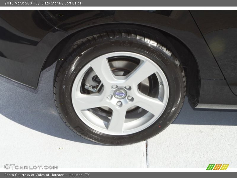 Black Stone / Soft Beige 2013 Volvo S60 T5