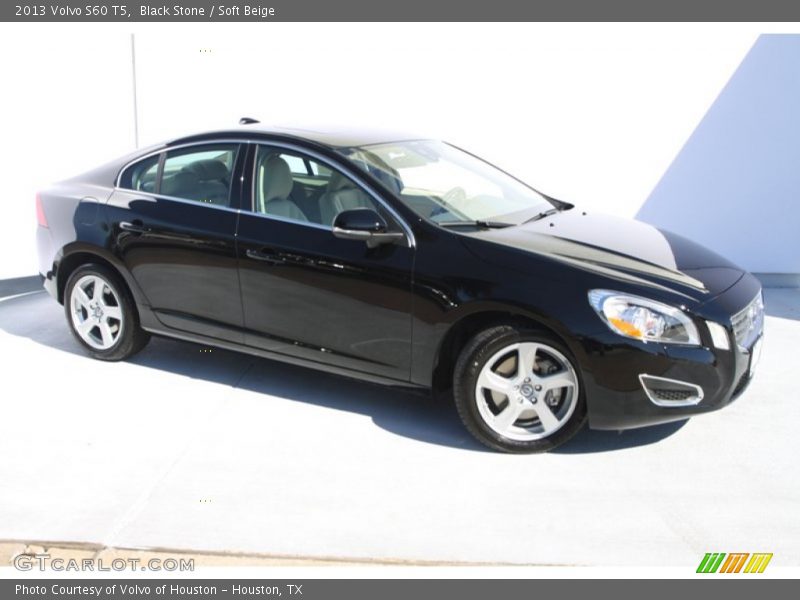 Black Stone / Soft Beige 2013 Volvo S60 T5