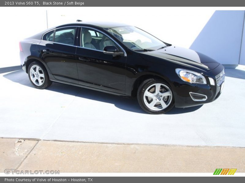 Black Stone / Soft Beige 2013 Volvo S60 T5