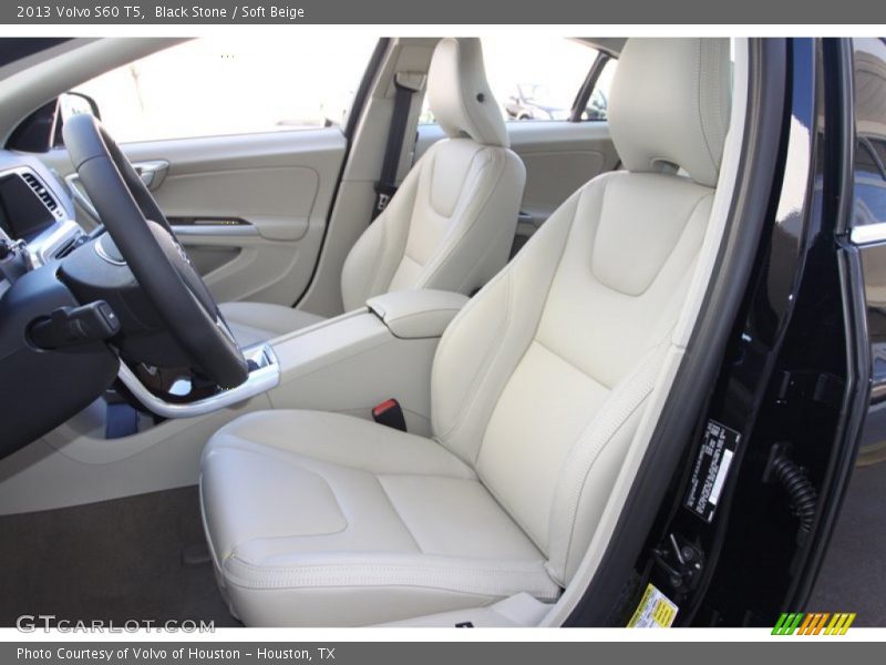 Black Stone / Soft Beige 2013 Volvo S60 T5