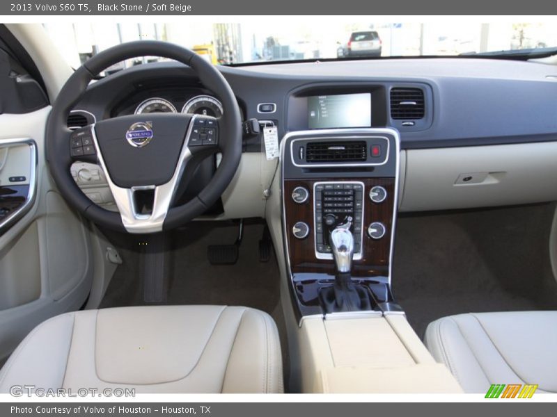 Black Stone / Soft Beige 2013 Volvo S60 T5