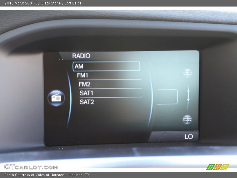 Black Stone / Soft Beige 2013 Volvo S60 T5