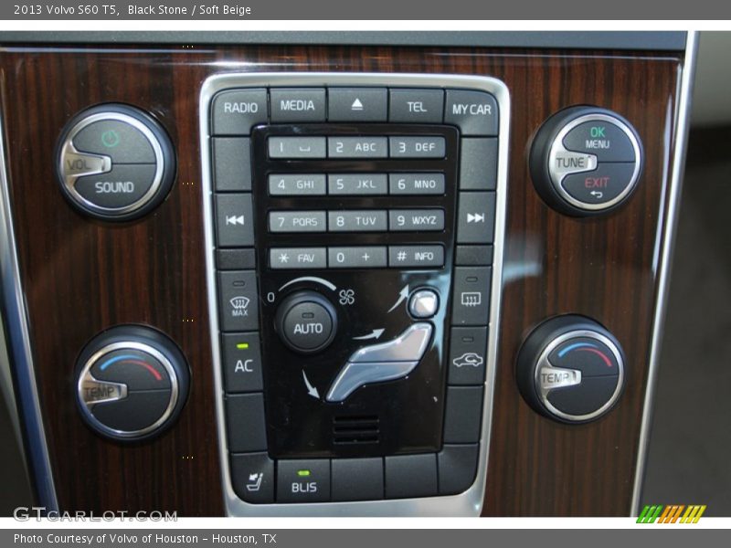 Black Stone / Soft Beige 2013 Volvo S60 T5