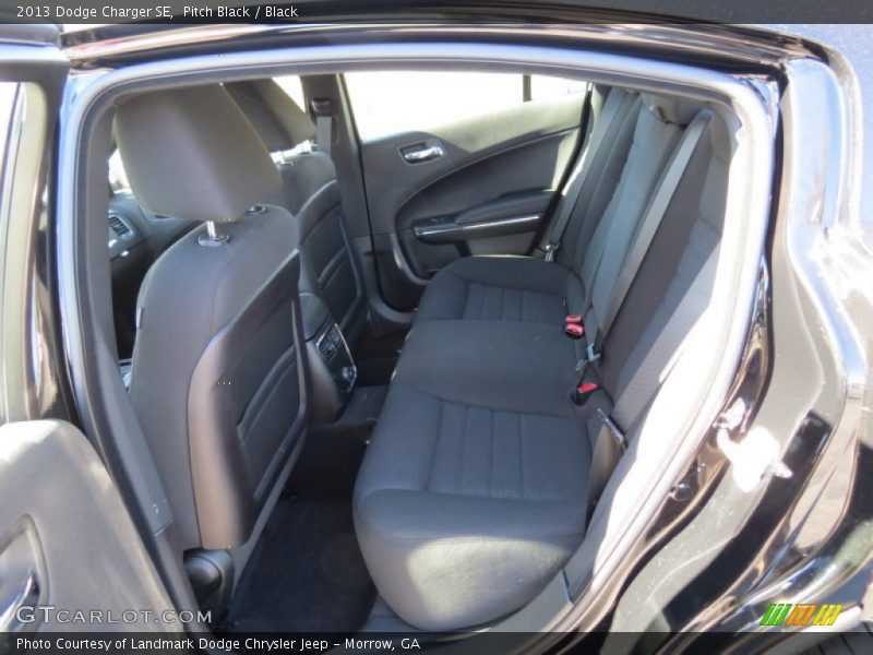 Pitch Black / Black 2013 Dodge Charger SE