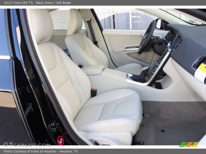 Black Stone / Soft Beige 2013 Volvo S60 T5