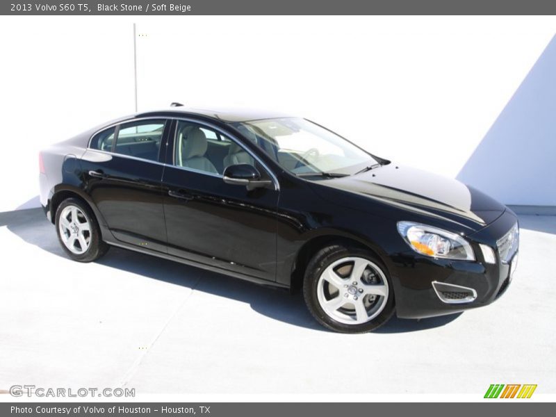 Black Stone / Soft Beige 2013 Volvo S60 T5
