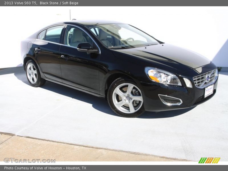 Black Stone / Soft Beige 2013 Volvo S60 T5