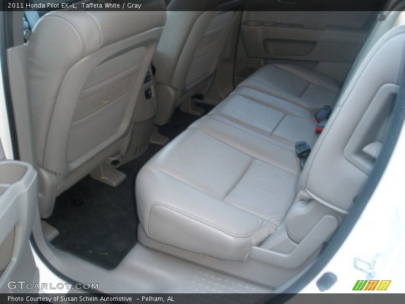 Taffeta White / Gray 2011 Honda Pilot EX-L