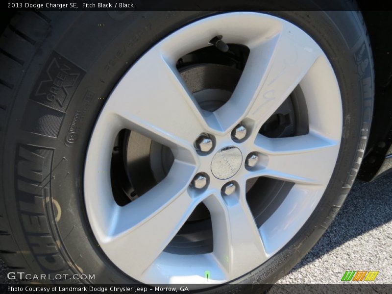 Pitch Black / Black 2013 Dodge Charger SE