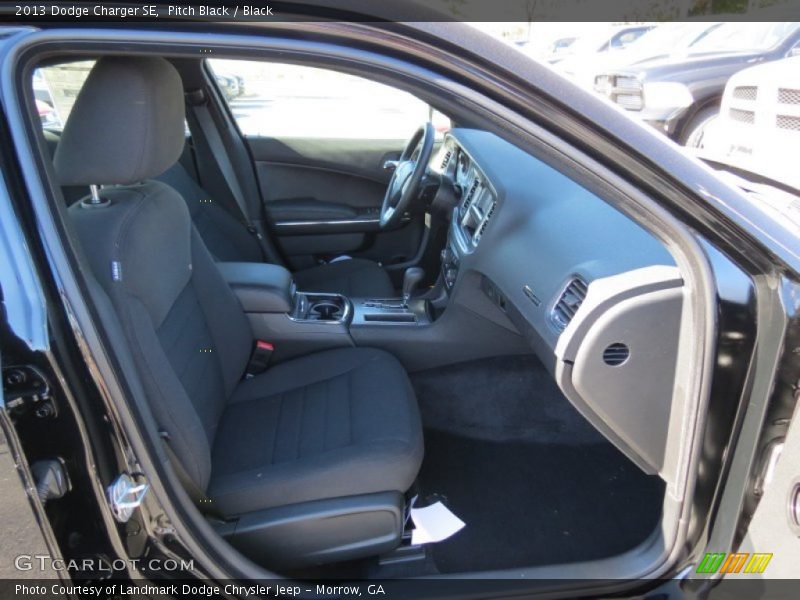 Pitch Black / Black 2013 Dodge Charger SE