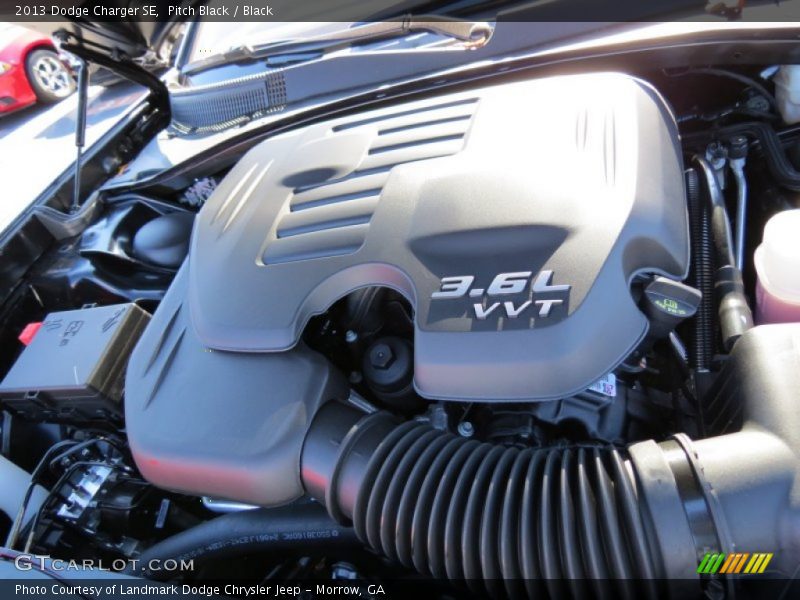 Pitch Black / Black 2013 Dodge Charger SE