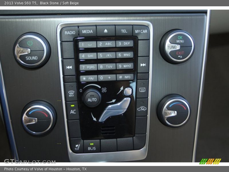 Black Stone / Soft Beige 2013 Volvo S60 T5