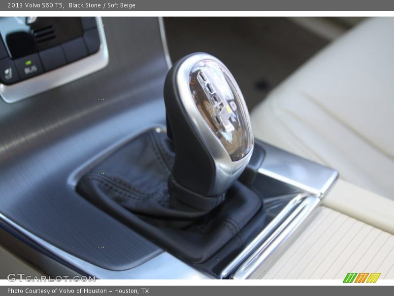 Black Stone / Soft Beige 2013 Volvo S60 T5
