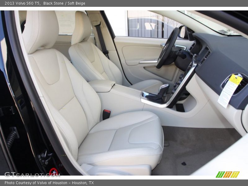 Black Stone / Soft Beige 2013 Volvo S60 T5