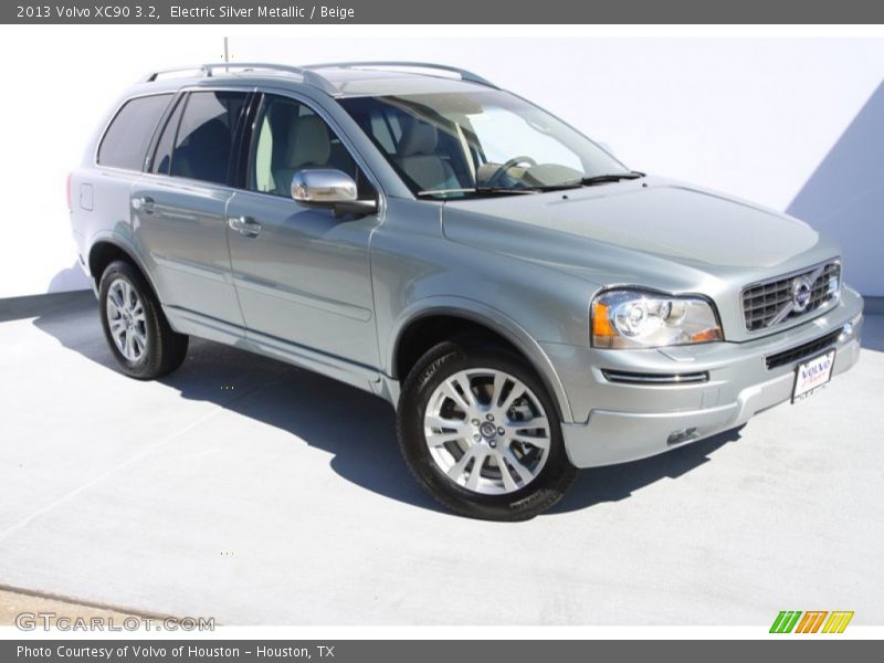 Electric Silver Metallic / Beige 2013 Volvo XC90 3.2