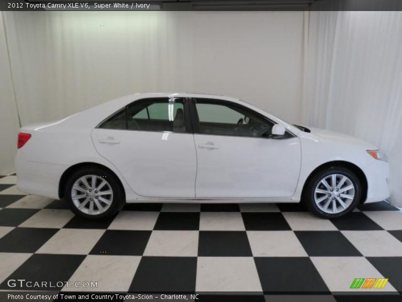 Super White / Ivory 2012 Toyota Camry XLE V6
