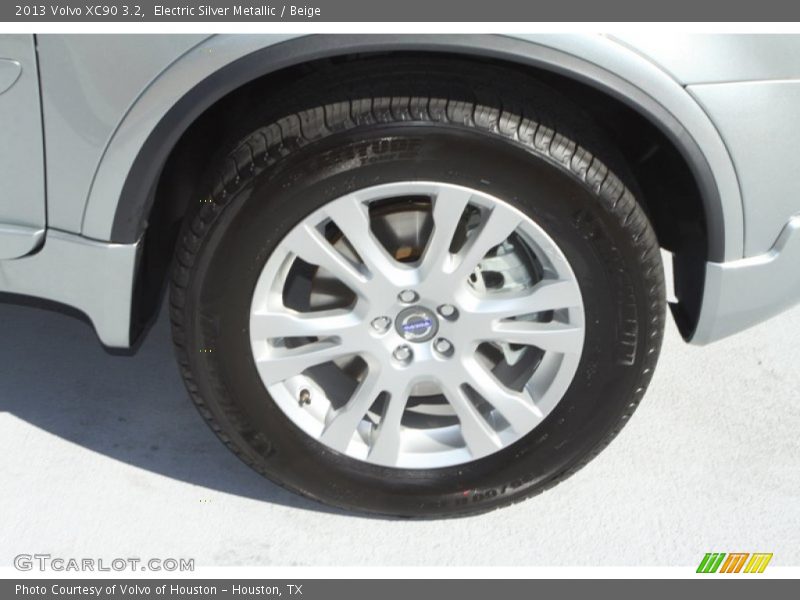 Electric Silver Metallic / Beige 2013 Volvo XC90 3.2