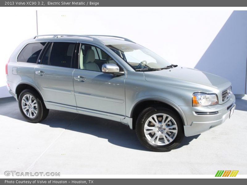 Electric Silver Metallic / Beige 2013 Volvo XC90 3.2