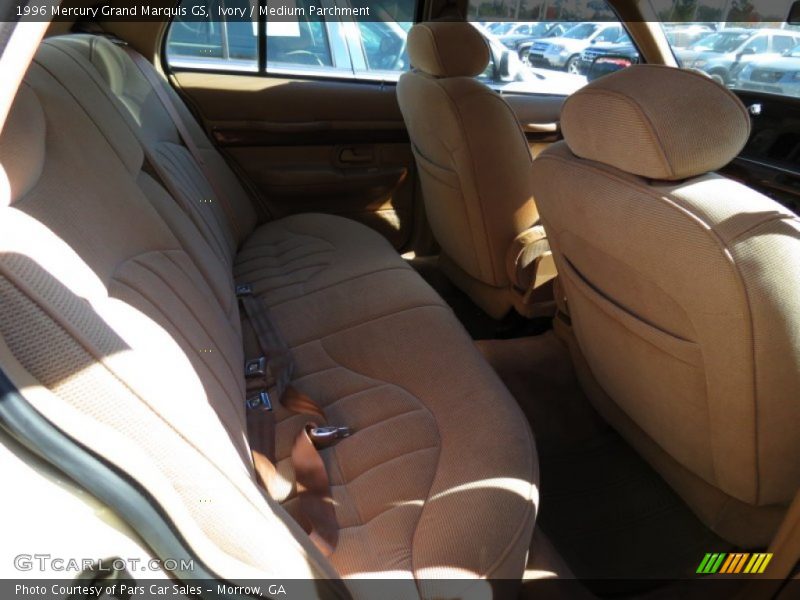 Ivory / Medium Parchment 1996 Mercury Grand Marquis GS