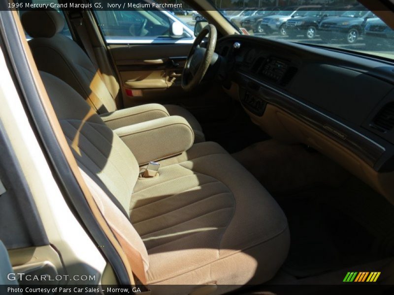 Ivory / Medium Parchment 1996 Mercury Grand Marquis GS
