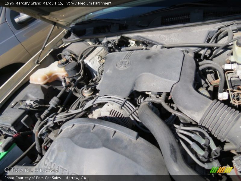 Ivory / Medium Parchment 1996 Mercury Grand Marquis GS
