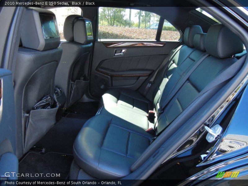 Black / Black 2010 Mercedes-Benz E 350 Sedan