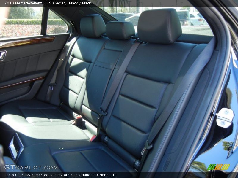 Black / Black 2010 Mercedes-Benz E 350 Sedan