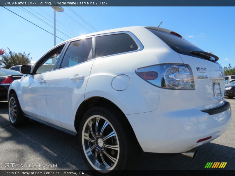 Crystal White Pearl Mica / Black 2009 Mazda CX-7 Touring