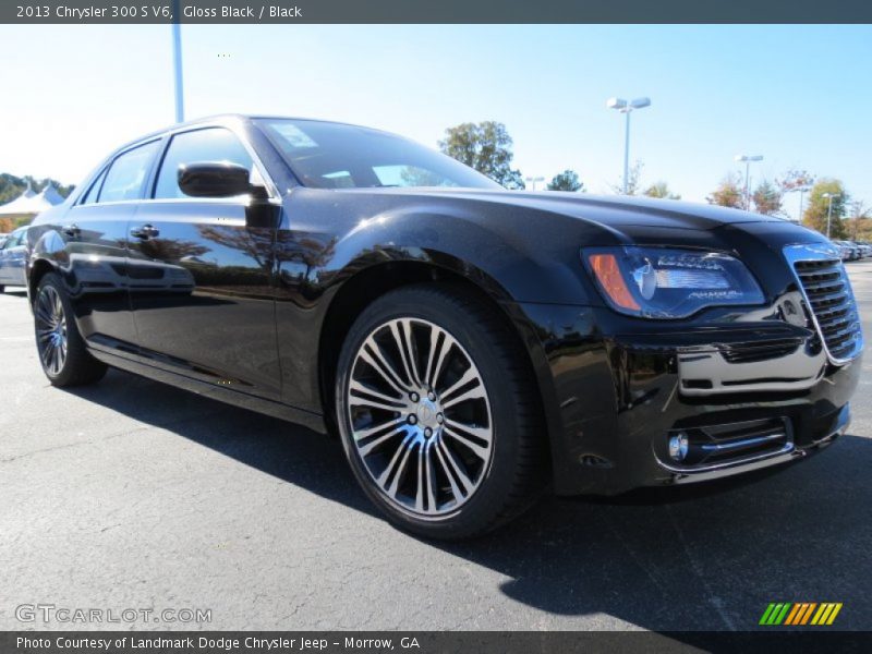 Gloss Black / Black 2013 Chrysler 300 S V6