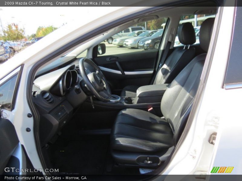 Crystal White Pearl Mica / Black 2009 Mazda CX-7 Touring