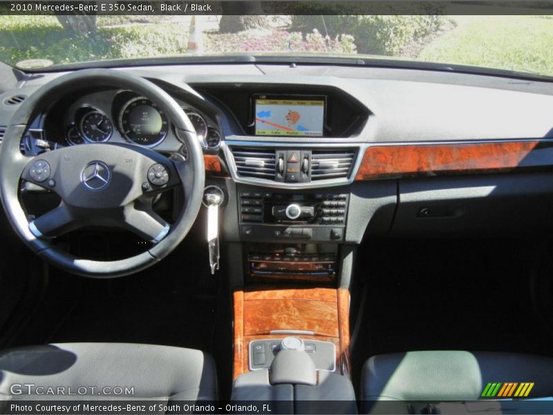 Black / Black 2010 Mercedes-Benz E 350 Sedan