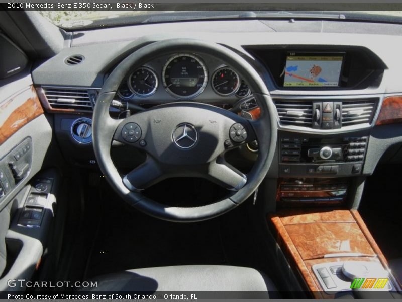 Black / Black 2010 Mercedes-Benz E 350 Sedan