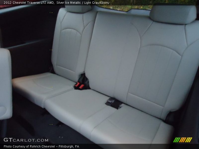 Silver Ice Metallic / Light Gray/Ebony 2012 Chevrolet Traverse LTZ AWD