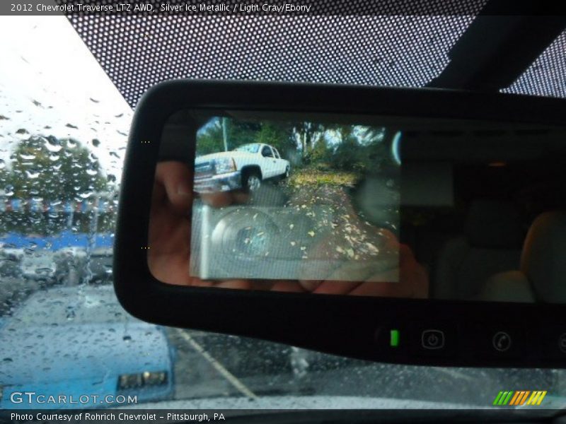 Silver Ice Metallic / Light Gray/Ebony 2012 Chevrolet Traverse LTZ AWD