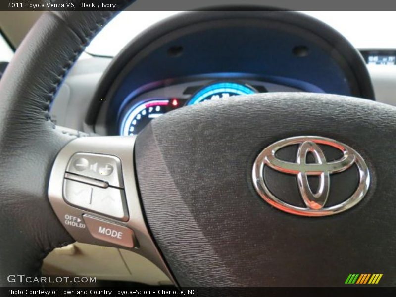 Black / Ivory 2011 Toyota Venza V6