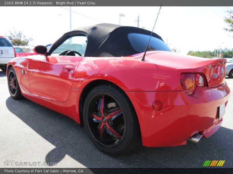  2003 Z4 2.5i Roadster Bright Red
